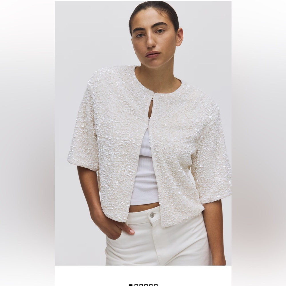 Size Medium Sequined Top